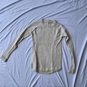 LuluLemon Beige Long Sleeve